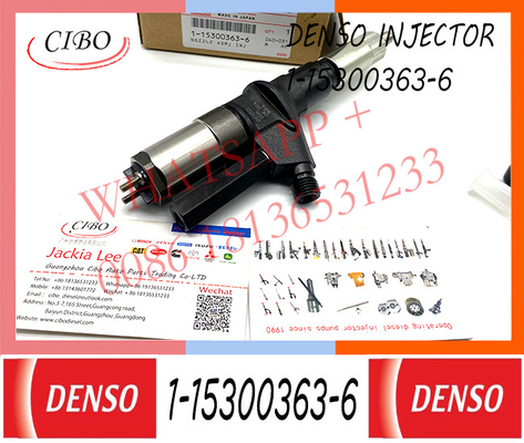 Van diesel Pasvorm 1-15300363-6 1153003636 Injecteursassemblage 095000-0345 voor CX/EX GIGA 6TE1